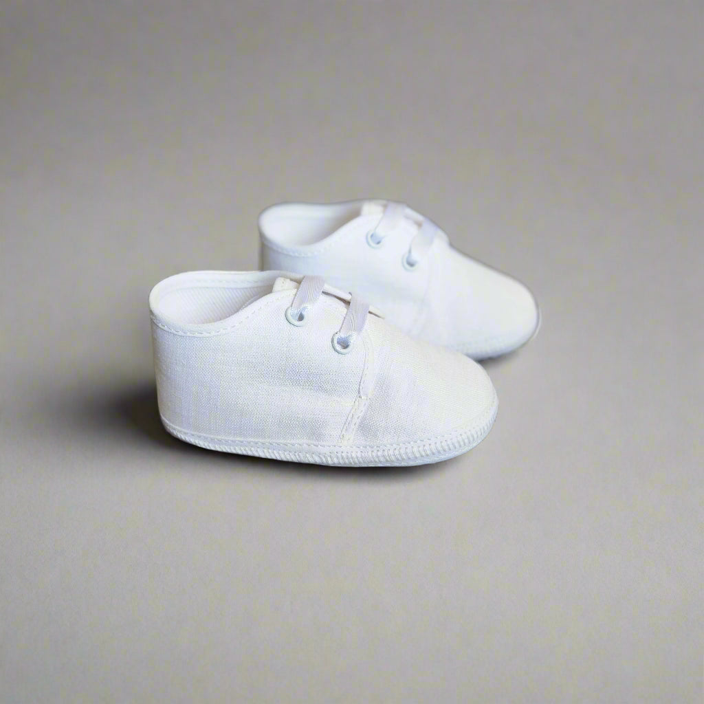 White Infant Boy Shoe